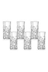 Jumbo Professional RCR Etna Beverage Glass Set - 6 - Piece - TryAladdin
