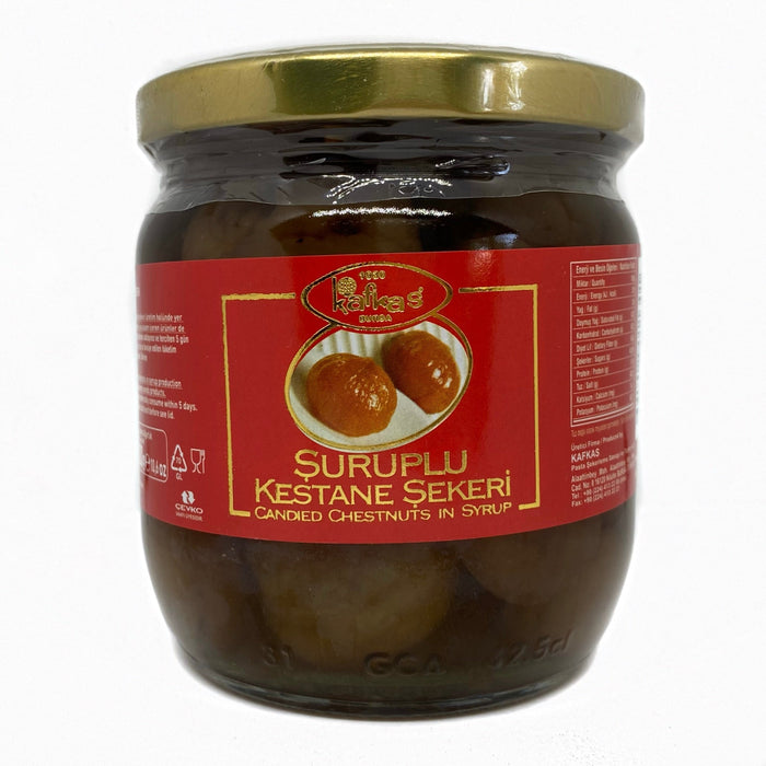 Kafkas | Candied Chestnuts in Syrup Kafkas Candied Chestnut