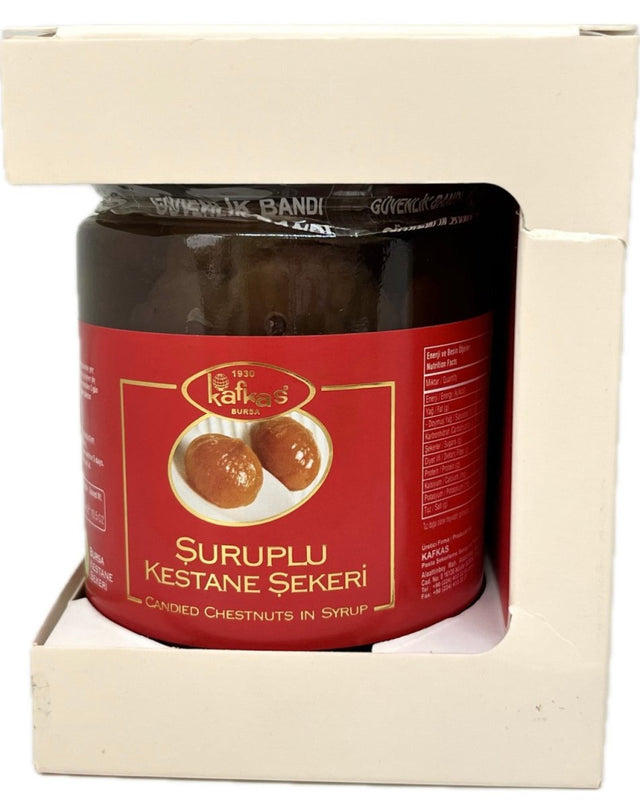 Kafkas | Candied Chestnuts in Syrup - TryAladdin