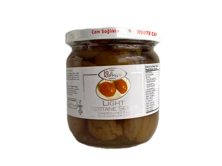 Kafkas | Light Candied Chestnuts in Syrup