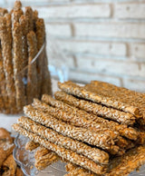 Kalamoz | Salty Sticks with Sunflower Seeds - Turkish Bakery Cekirdekli Cubuk Kraker