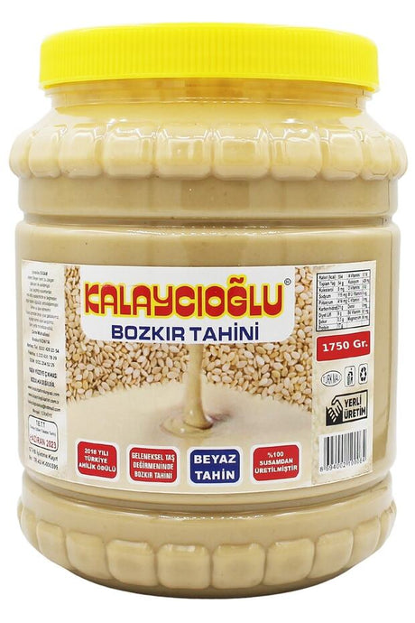 Kalaycioglu Premium Hulled White Tahini Paste - 1750g - TryAladdin
