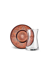 Karaca Amberia Premium Turkish Tea Set for 6 - 12 - Piece Collection - TryAladdin