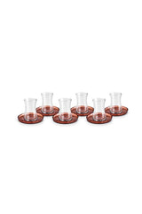 Karaca Amberia Premium Turkish Tea Set for 6 - 12 - Piece Collection - TryAladdin