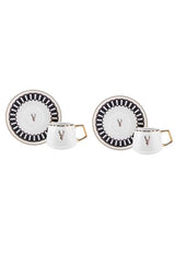 Karaca Aries Premium Turkish Coffee Cup Set - 2 Cups x 100ml - TryAladdin