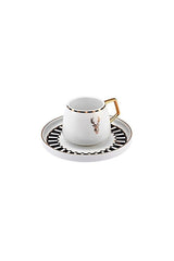 Karaca Aries Premium Turkish Coffee Cup Set - 2 Cups x 100ml - TryAladdin
