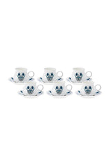 Karaca Bursa Premium Turkish Coffee Cup Set - 6 Piece - 90ml - TryAladdin