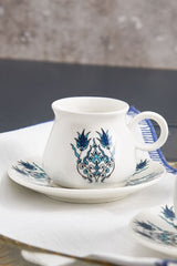 Karaca Bursa Premium Turkish Coffee Cup Set - 6 Piece - 90ml - TryAladdin