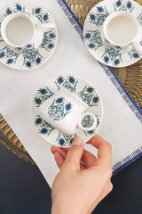 Karaca Bursa Premium Turkish Coffee Cup Set - 6 Piece - 90ml - TryAladdin