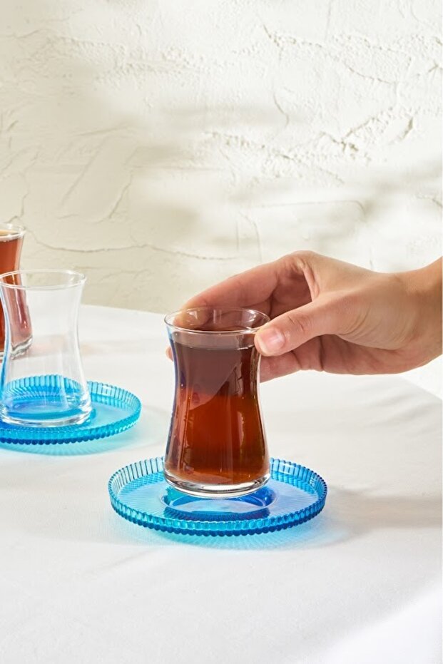 Karaca Ege Professional Turkish Tea Set - 12 Piece - 165ml - TryAladdin