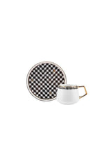 Karaca Elegant Crow's Foot Turkish Coffee Cup Set - 2 - Piece Set - 100ml - TryAladdin
