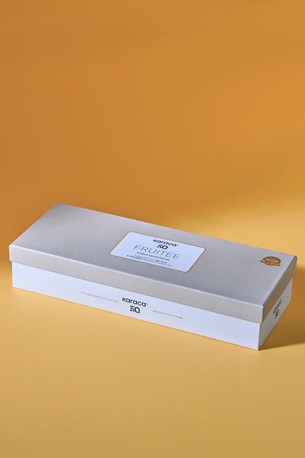 Karaca Fruitee Professional Ceramic Turkish Coffee Cup Set - 6x90ml - TryAladdin