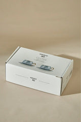 Karaca Gloss Double Porcelain Coffee Cup Set - 2 Piece, 150ml - TryAladdin