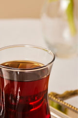 Karaca Heybeli Professional Turkish Tea Glass Set - 6 x 165ml - TryAladdin