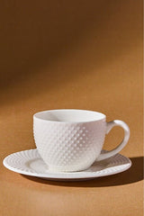 Karaca Lisa Premium Turkish Coffee Espresso Cup Set - 6 Pieces, 90ml - TryAladdin