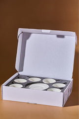 Karaca Lisa Premium Turkish Coffee Espresso Cup Set - 6 Pieces, 90ml - TryAladdin