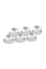 Karaca Malta Premium Turkish Coffee Set - 12 - Piece, 100ml Capacity - TryAladdin