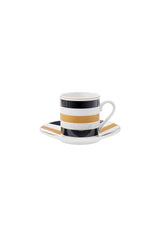 Karaca Nossa Premium Turkish Coffee Cup Set - 6 Piece, 80mL Capacity - TryAladdin