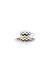 Karaca Nossa Premium Turkish Coffee Cup Set - 6 Piece, 80mL Capacity - TryAladdin