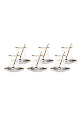 Karaca Pera Gold 18 - Piece Professional Tea Service Set - TryAladdin