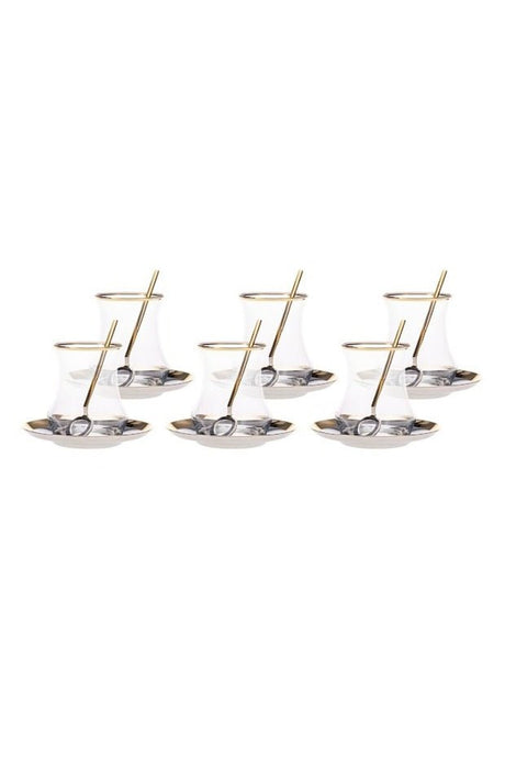 Karaca Pera Gold 18 - Piece Professional Tea Service Set - TryAladdin