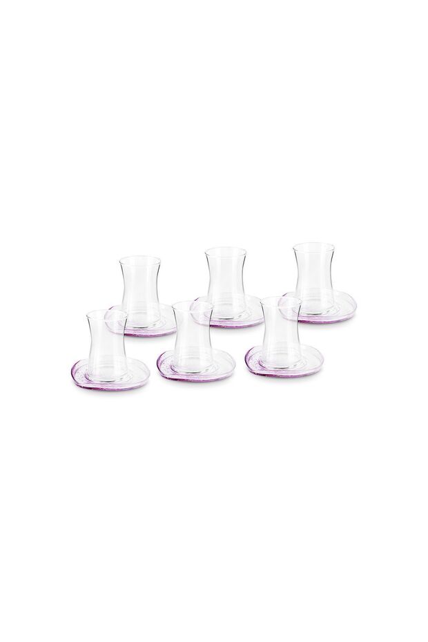Karaca Petunya Premium Turkish Tea Set - 12 - Piece - TryAladdin