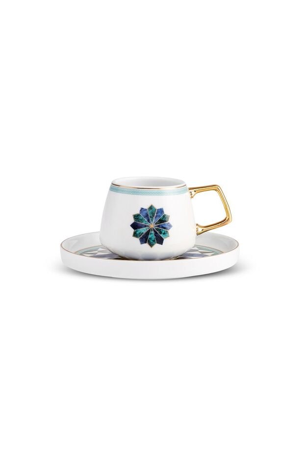 Karaca Premium Roman 2 - Person Turkish Coffee Cup Set - 90ml - TryAladdin