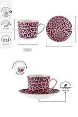 Karaca Premium Turkish Coffee Cup Set - 2 Person - 80ml - TryAladdin