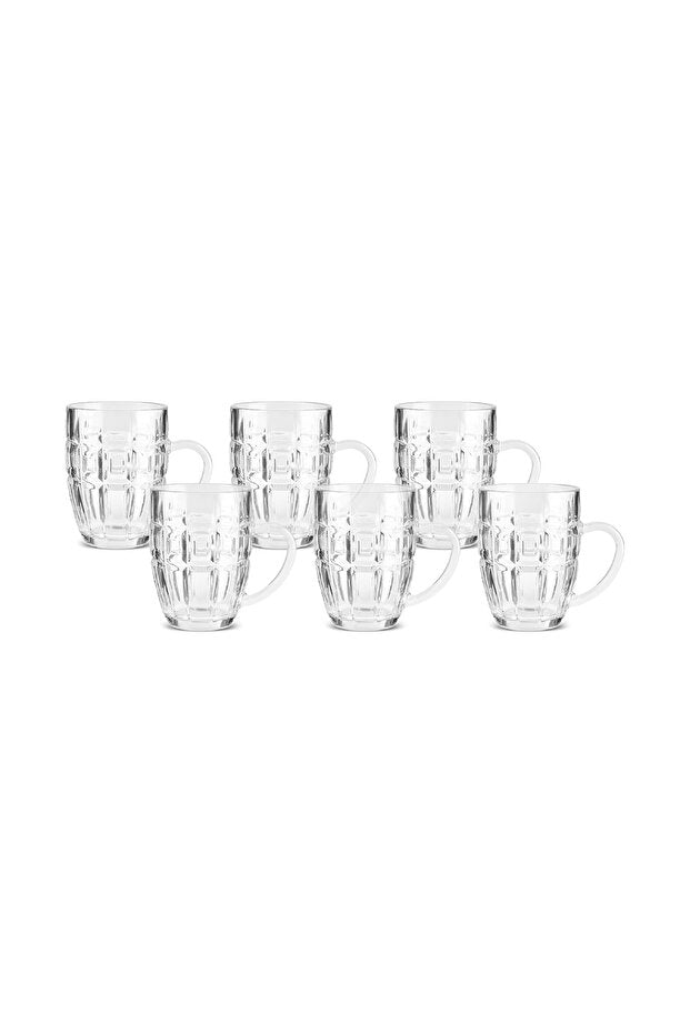 Karaca Premium Winnie Porcelain Tea Cup Set - 6 Piece, 200ml - TryAladdin