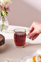 Karaca Premium Winnie Porcelain Tea Cup Set - 6 Piece, 200ml - TryAladdin