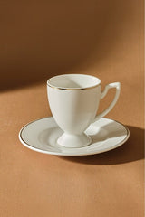 Karaca Professional Boyoz Turkish Coffee Cup Set - 6 - Person, 85ml Each - TryAladdin