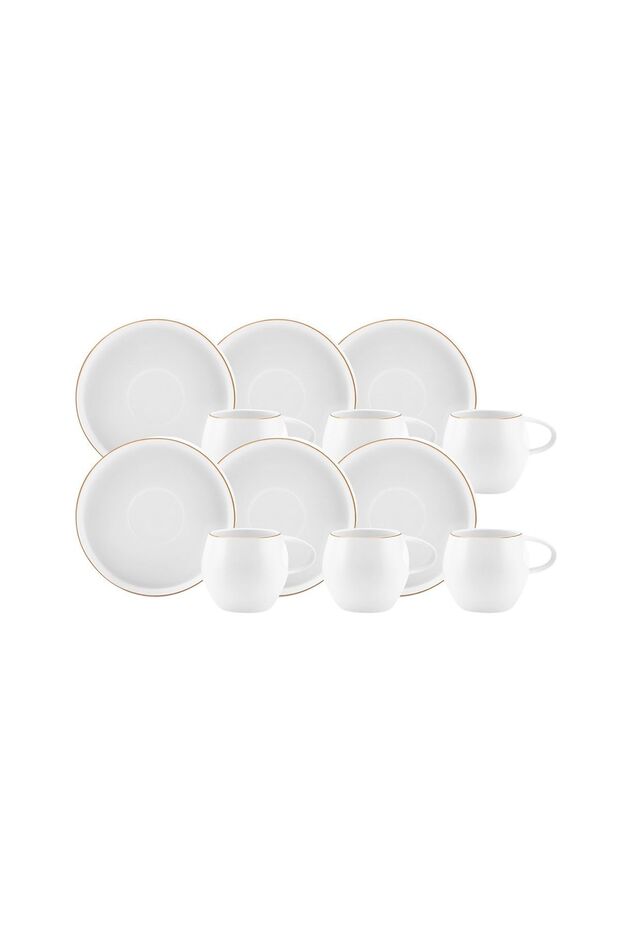 Karaca Professional Sunset Turkish Coffee Cup Set - 6 x 100ml - TryAladdin