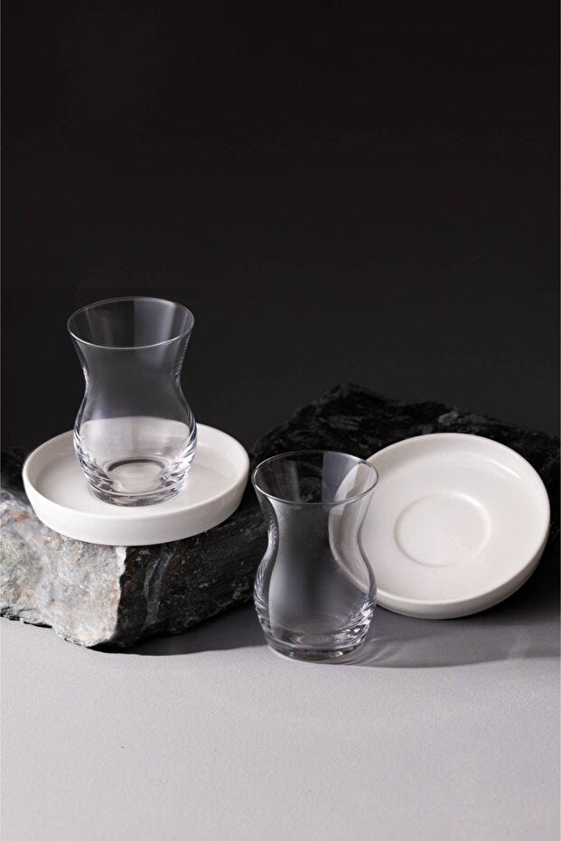 Karaca Sariyer Design Professional 6 - Person 12 - Piece Tea Set - Set - TryAladdin