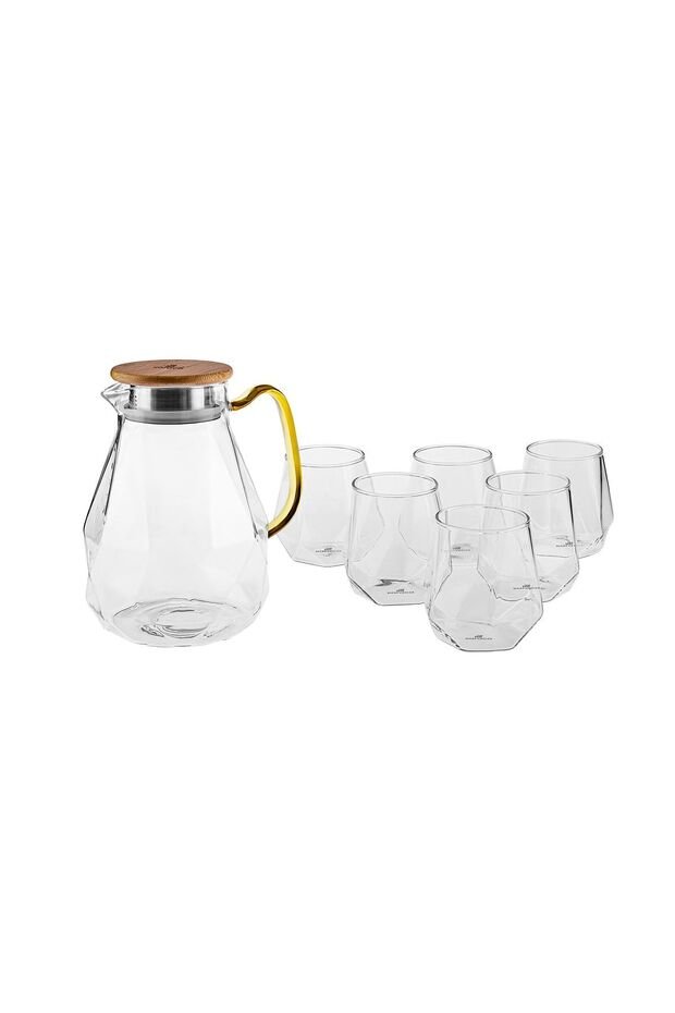 Karaca Savona Collection Professional 7 - Piece Water Glass Set - TryAladdin