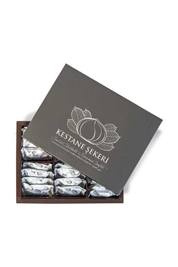 Kardelen Premium Large Barakli Candied Chestnuts - 500g - TryAladdin