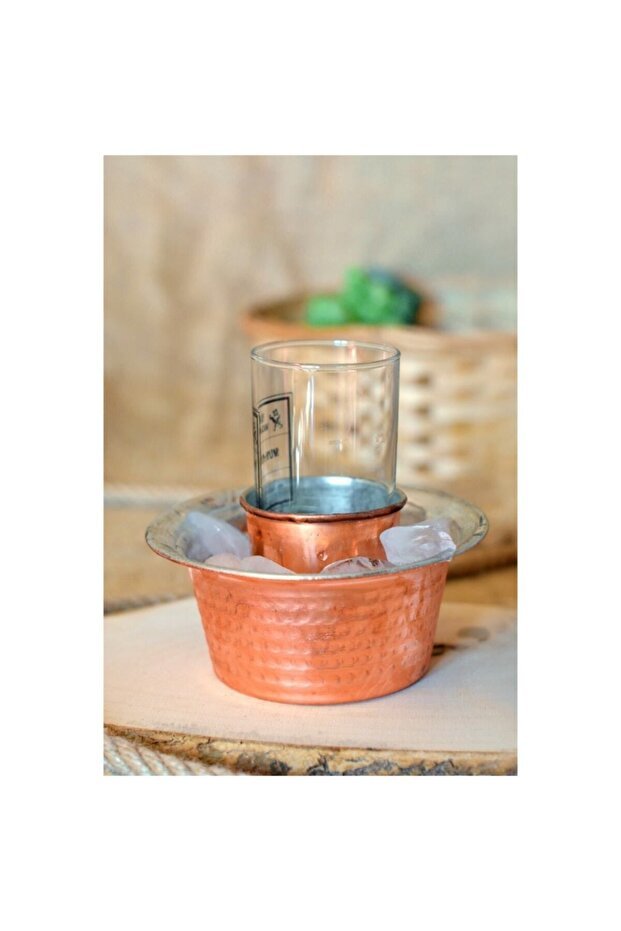 Kavele Professional Hand Hammered Copper Ehlikeyf Set - Single Serving - TryAladdin