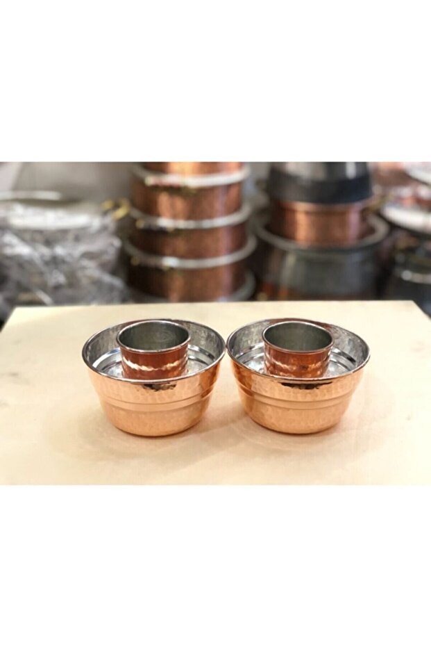 Kavele Professional Hand Hammered Copper Ehlikeyf Set - Single Serving - TryAladdin