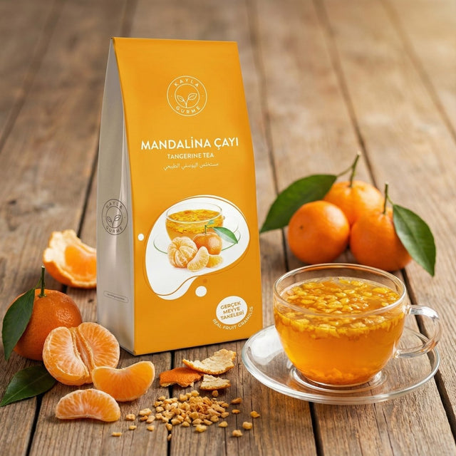 Kayla Gurme Premium Instant Mandarin Fruit Tea Mix - 250g - TryAladdin