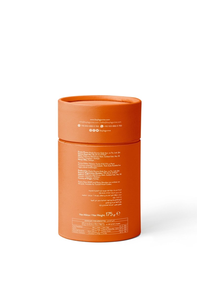 Kayla Gurme Professional Apricot Fruit Tea Blend - 175g - TryAladdin