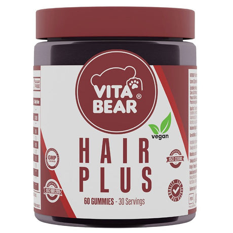 Keratin & Biotin Vegan Hair Health Gummies for All Hair Types - TryAladdin