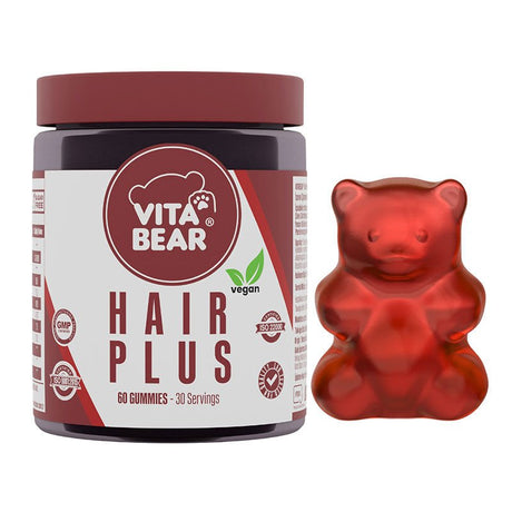 Keratin & Biotin Vegan Hair Health Gummies for All Hair Types - TryAladdin