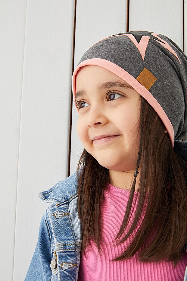 Kids Beanie & Neck Warmer Set - Soft 100% cotton Star Design - TryAladdin