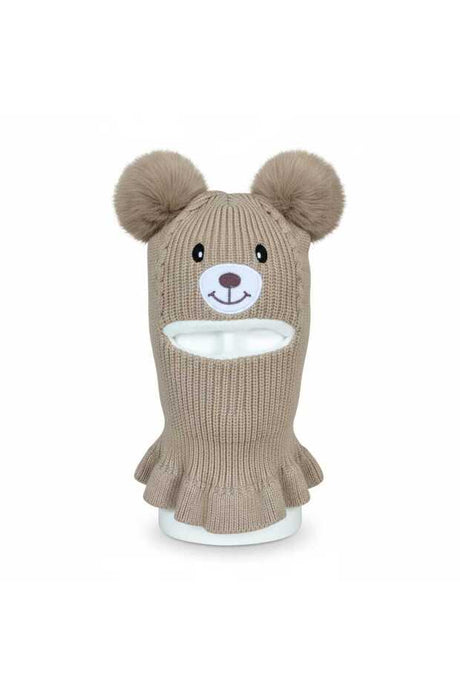 Kids Bear Balaclava - Fleece Lined Winter Snow Mask (3 - 8 Yrs) - TryAladdin