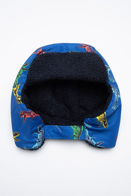 Kids' Colorful Dinosaur Beanie - Warm & Fun Winter Hat - TryAladdin