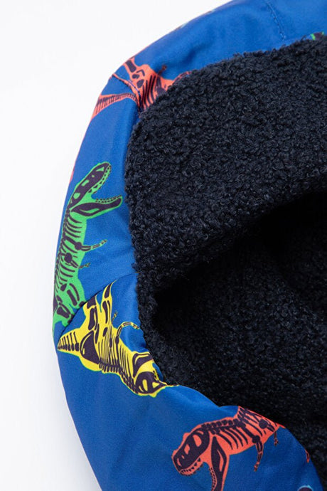 Kids' Colorful Dinosaur Beanie - Warm & Fun Winter Hat - TryAladdin