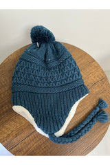 Kids Earflap Beanie - Soft Plush Lined, Standard Size - TryAladdin