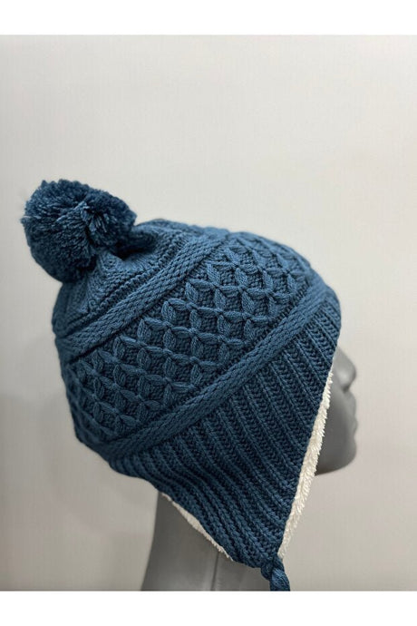 Kids' Earflap Beanie - Soft Plush Lined, Standard Size - TryAladdin