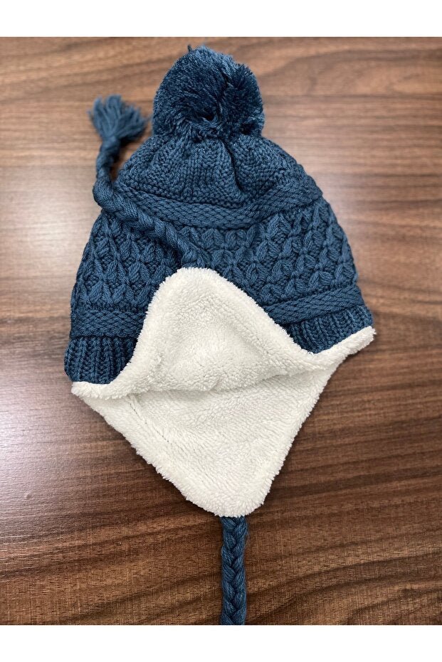 Kids' Earflap Beanie - Soft Plush Lined, Standard Size - TryAladdin
