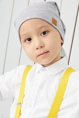 Kids Grey 4 - Season Soft cotton Beanie Hat - TryAladdin