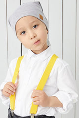 Kids Grey 4 - Season Soft cotton Beanie Hat - TryAladdin